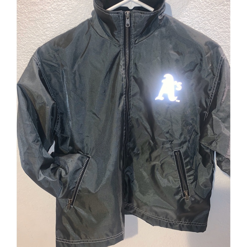 MLB Oakland A’s boys jacket sz. Med 8/10